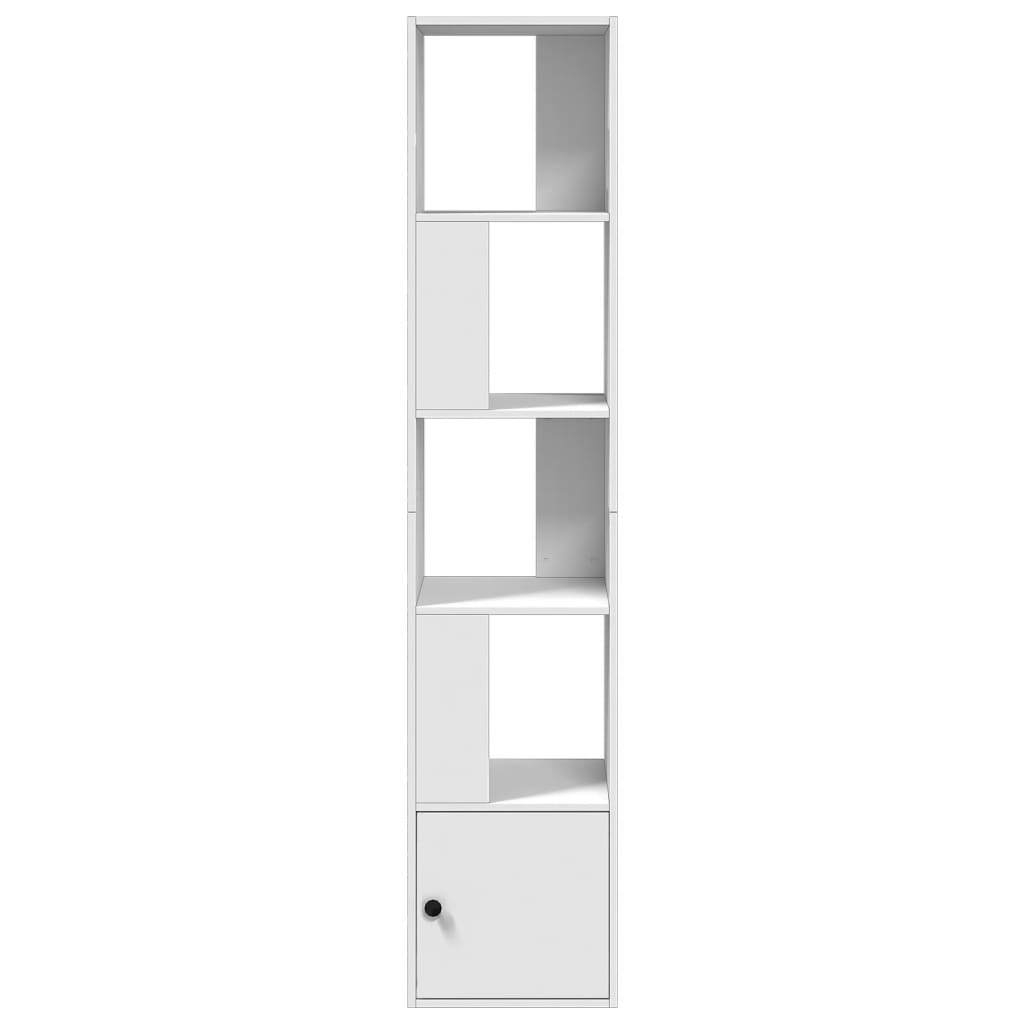 Libreria Bianca 40x36x189 cm in Legno Multistrato | homemem39