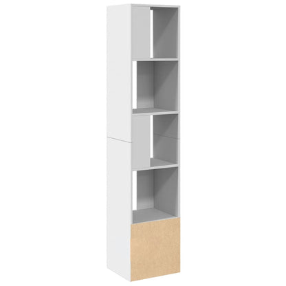 Libreria Bianca 40x36x189 cm in Legno Multistrato | homemem39