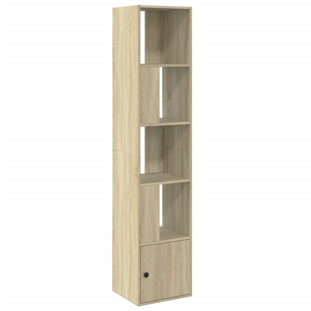 Libreria Rovere Sonoma 40x36x189 cm in Legno Multistrato | homemem39