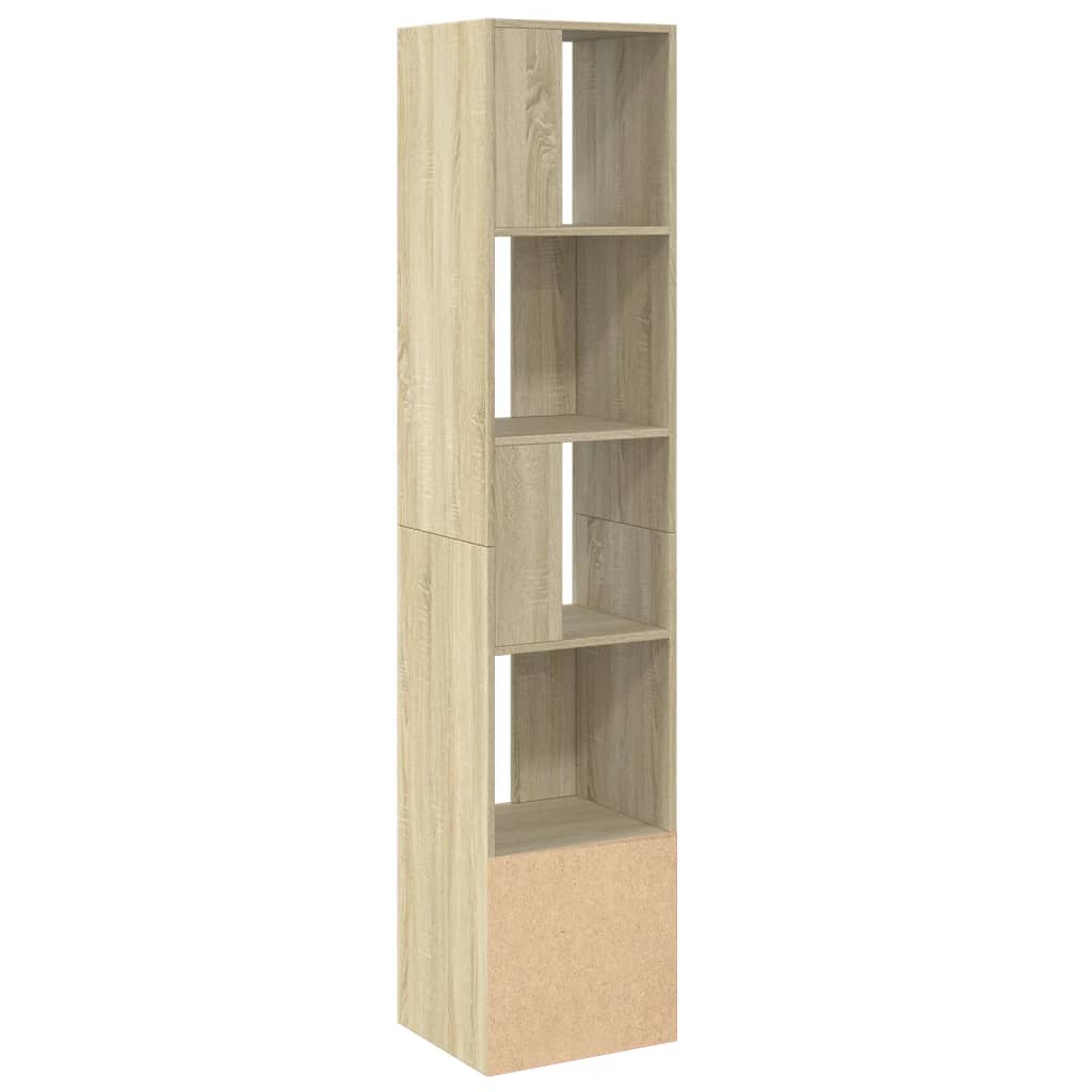 Libreria Rovere Sonoma 40x36x189 cm in Legno Multistrato | homemem39