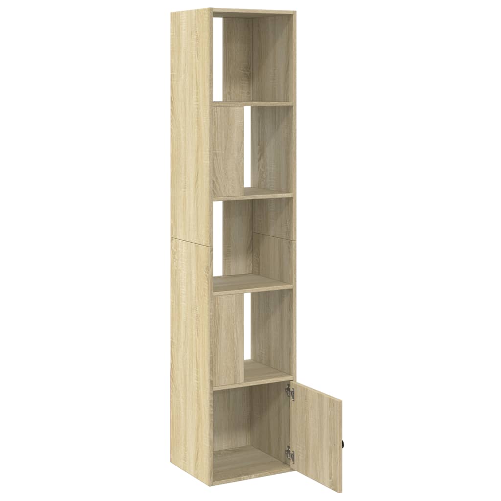 Libreria Rovere Sonoma 40x36x189 cm in Legno Multistrato | homemem39