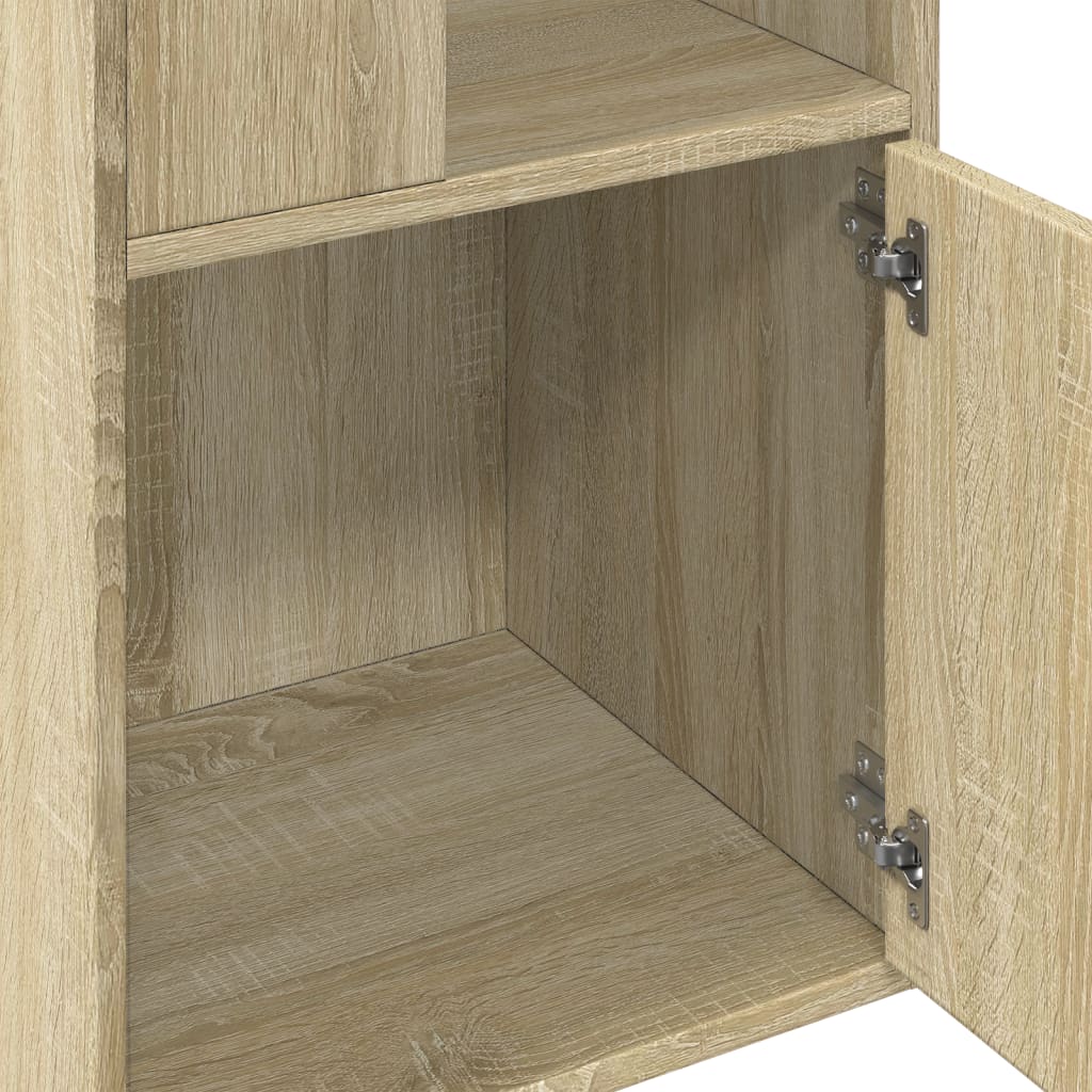 Libreria Rovere Sonoma 40x36x189 cm in Legno Multistrato | homemem39