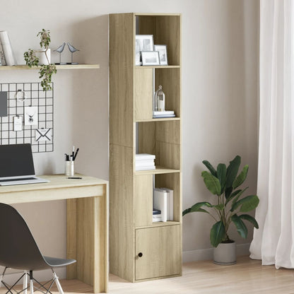 Libreria Rovere Sonoma 40x36x189 cm in Legno Multistrato | homemem39