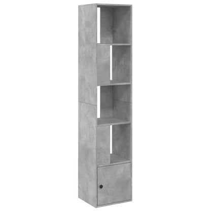 Libreria Grigio Cemento 40x36x189 cm in Legno Multistrato | homemem39
