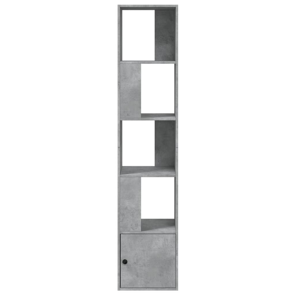 Libreria Grigio Cemento 40x36x189 cm in Legno Multistrato | homemem39