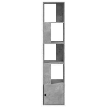 Libreria Grigio Cemento 40x36x189 cm in Legno Multistrato | homemem39
