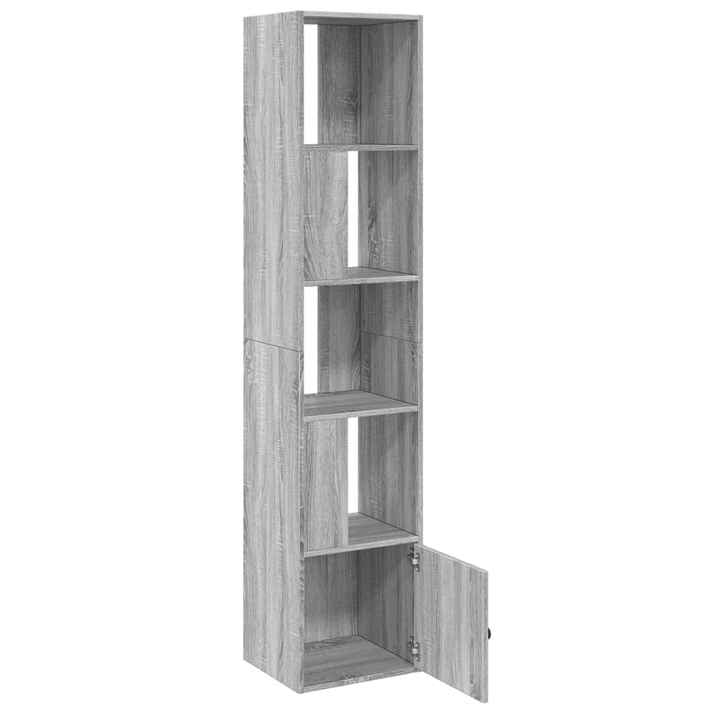 Libreria Grigio Sonoma 40x36x189 cm in Legno Multistrato | homemem39