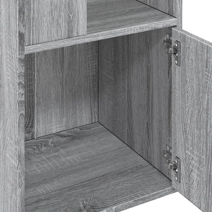 Libreria Grigio Sonoma 40x36x189 cm in Legno Multistrato | homemem39