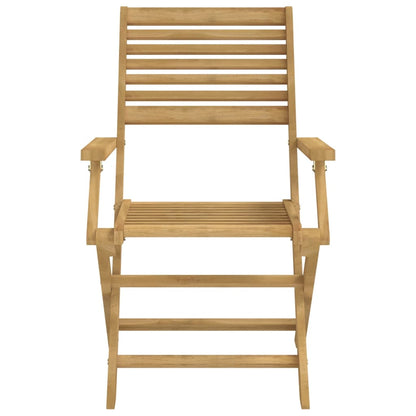 Set da Pranzo da Giardino 7 pz in Legno Massello di Acacia