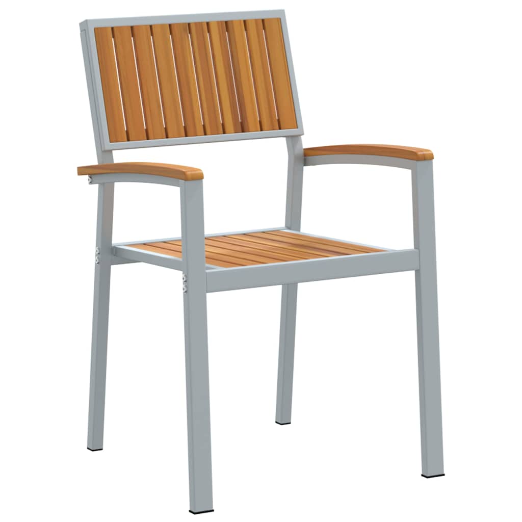 Sedia da Giardino 6 pcs Marrone 56 x 57 x 87cm