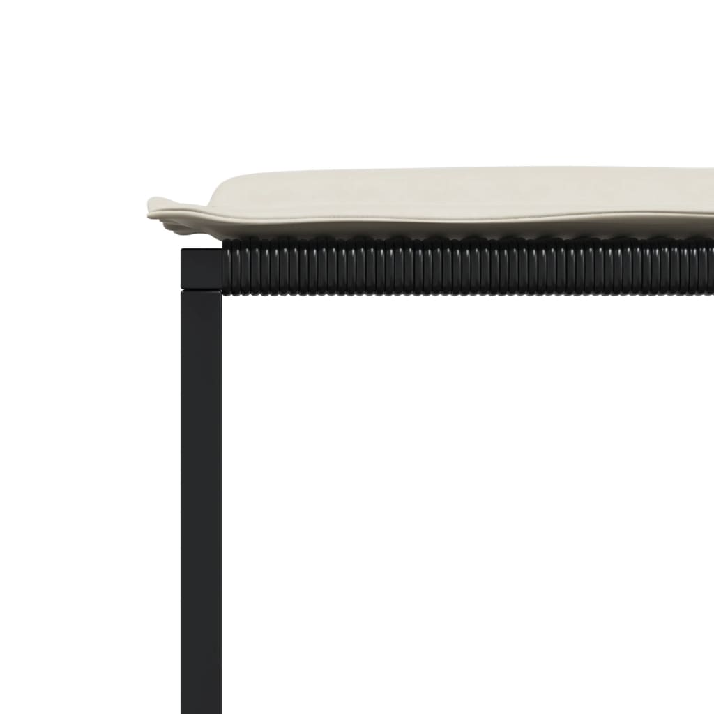 Set da Pranzo da Giardino 11 pz con Cuscini in Polyrattan Nero | homemem39