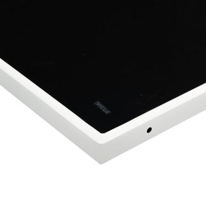 Set da Pranzo da Giardino 11 pz con Cuscini Bianco in Textilene - homemem39