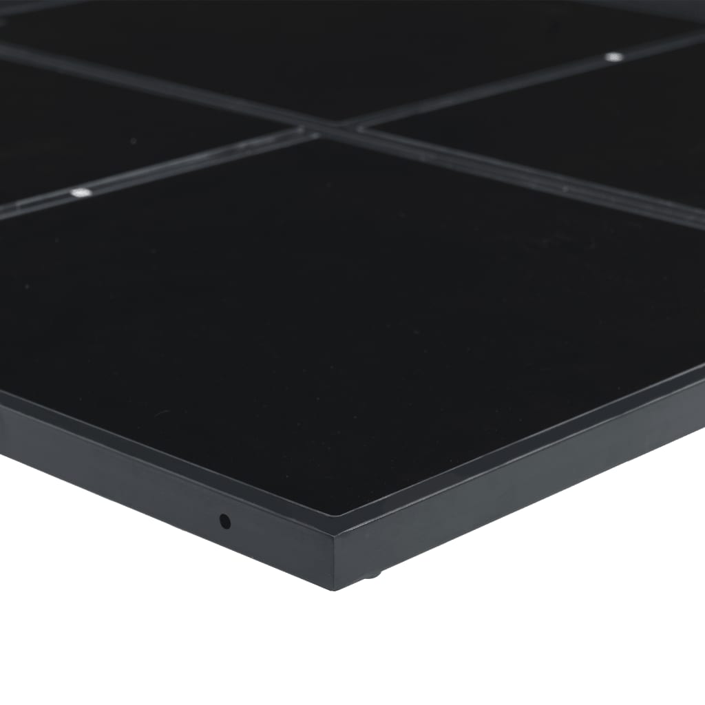 Set da Pranzo da Giardino 13 pz Nero in Textilene | homemem39