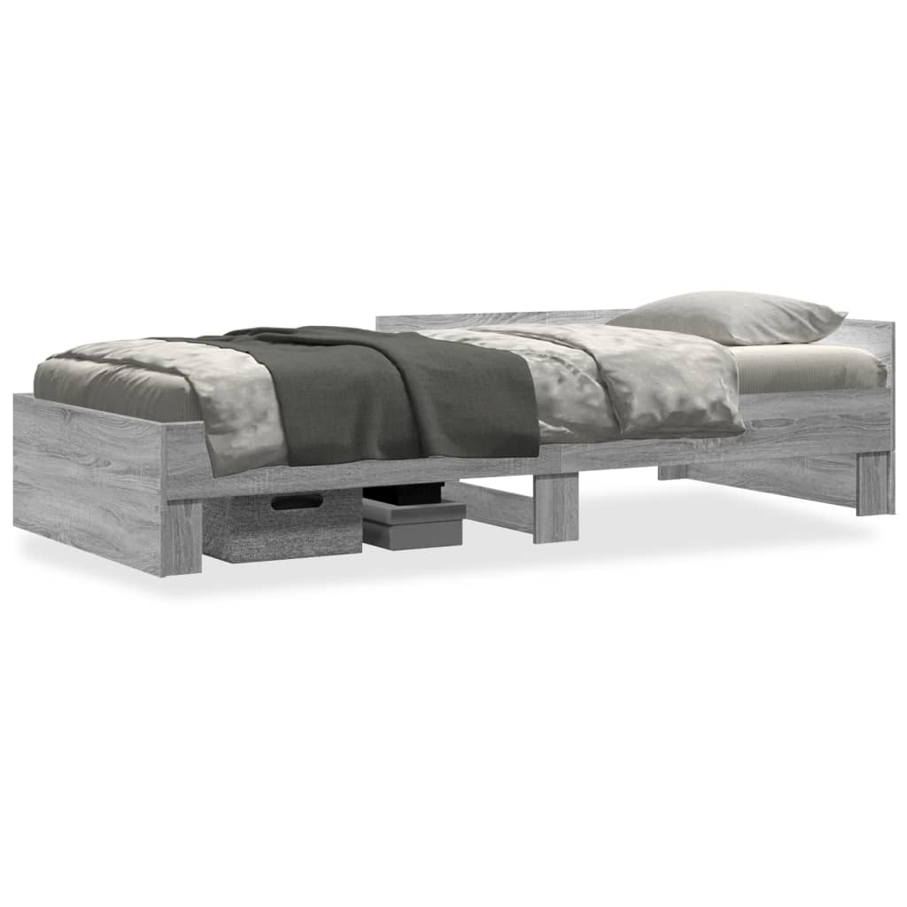 Giroletto Grigio Sonoma 100x200 cm in Legno Multistrato | homemem39