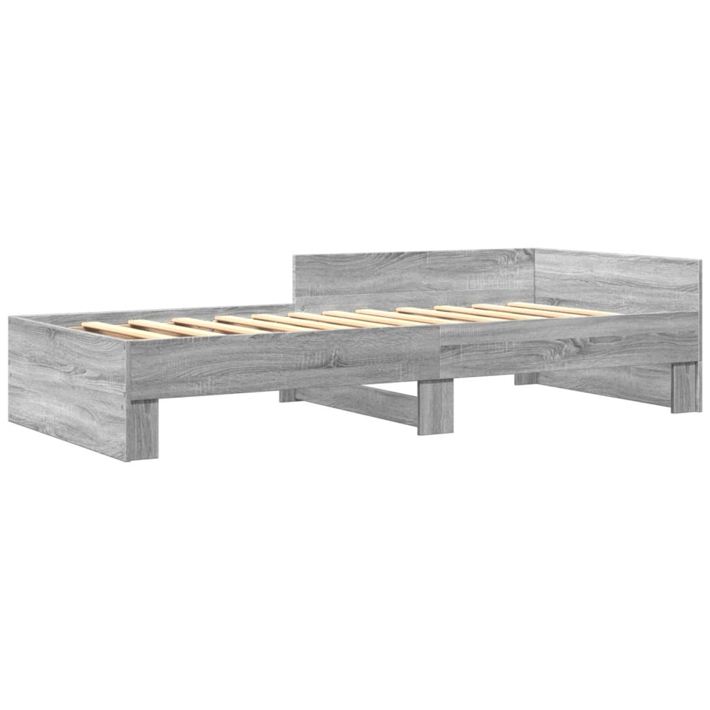 Giroletto Grigio Sonoma 100x200 cm in Legno Multistrato - homemem39