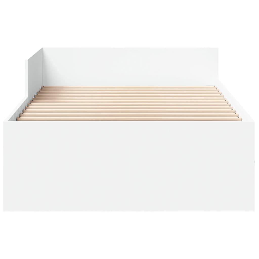Giroletto Bianco 90x200 cm in Legno Multistrato | homemem39