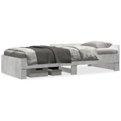 Giroletto Grigio Cemento 90x200 cm in Legno Multistrato | homemem39