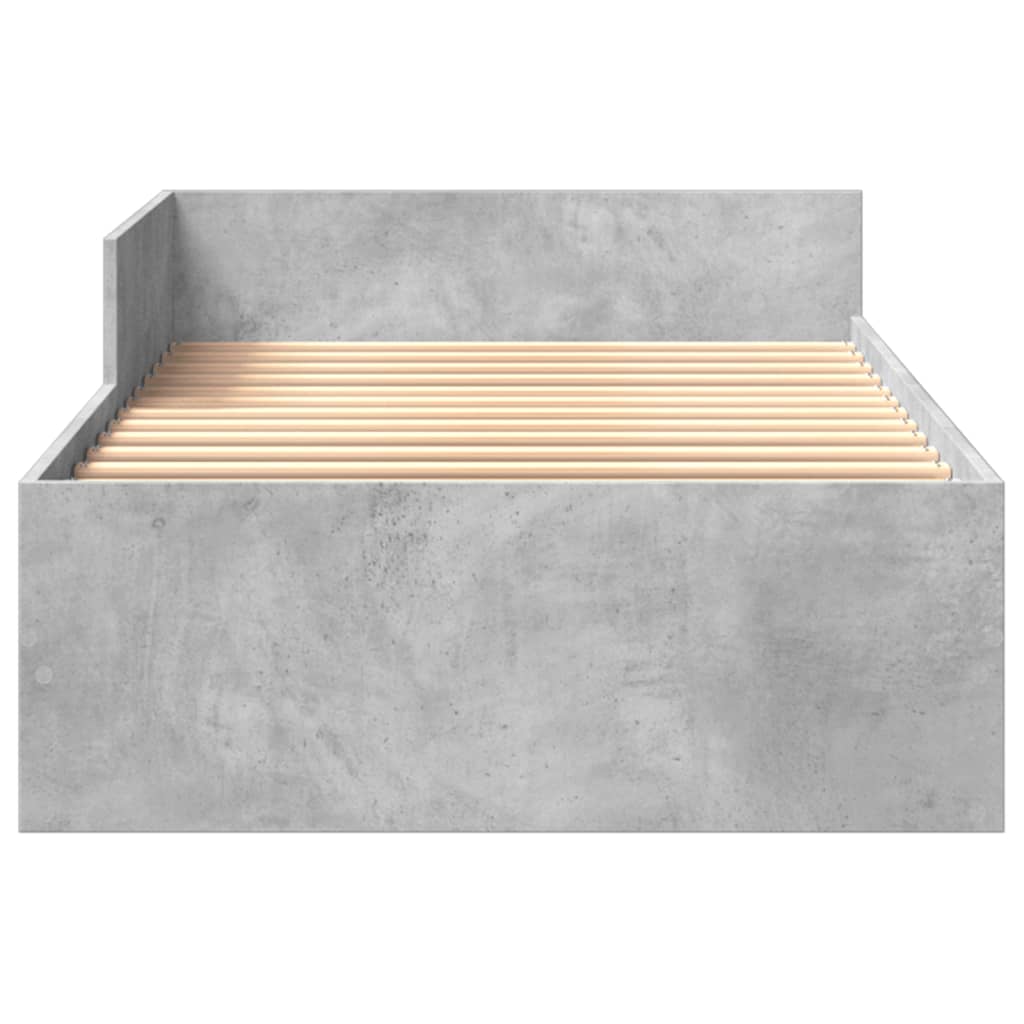 Giroletto Grigio Cemento 90x200 cm in Legno Multistrato | homemem39