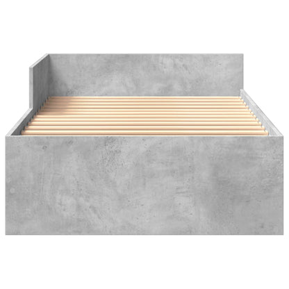 Giroletto Grigio Cemento 90x200 cm in Legno Multistrato | homemem39