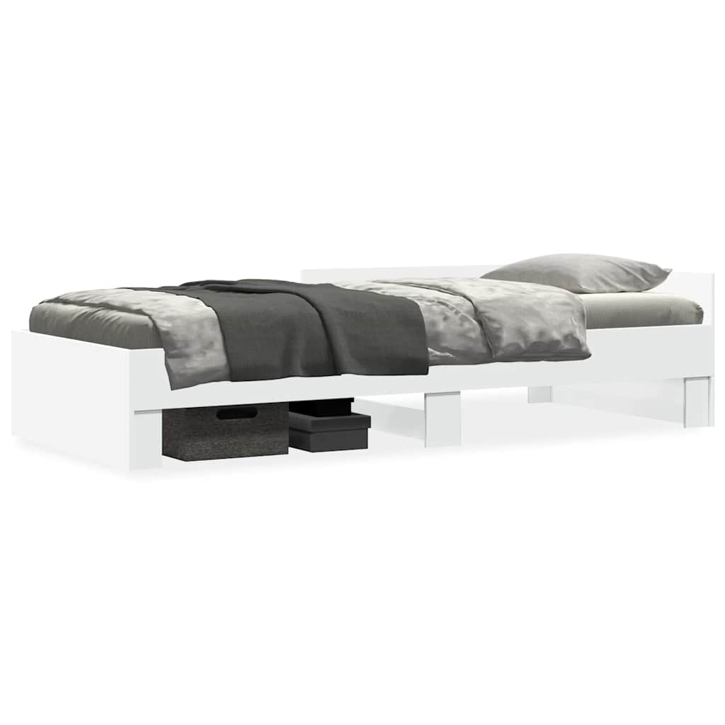Giroletto Bianco 90x190 cm in Legno Multistrato | homemem39