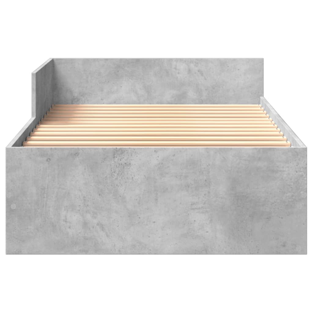 Giroletto Grigio Cemento 90x190 cm in Legno Multistrato | homemem39
