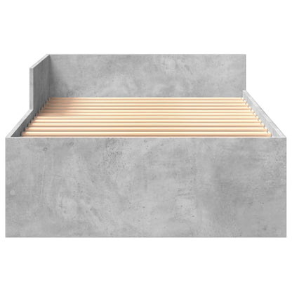Giroletto Grigio Cemento 90x190 cm in Legno Multistrato | homemem39