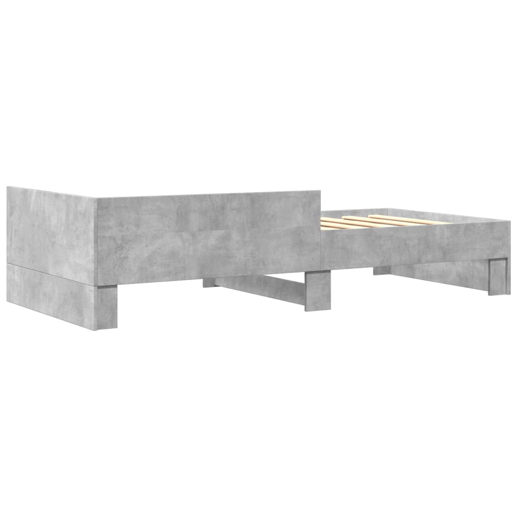 Giroletto Grigio Cemento 90x190 cm in Legno Multistrato | homemem39