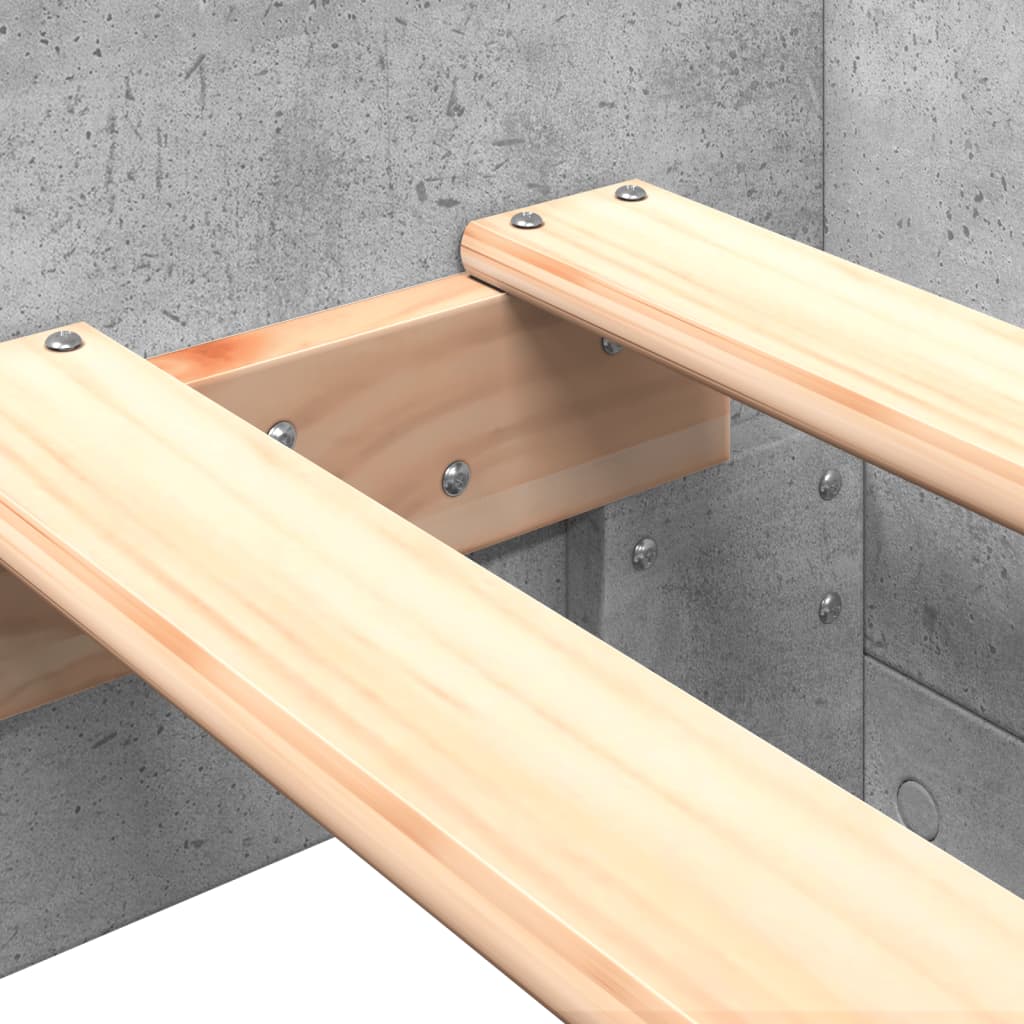 Giroletto Grigio Cemento 90x190 cm in Legno Multistrato - homemem39