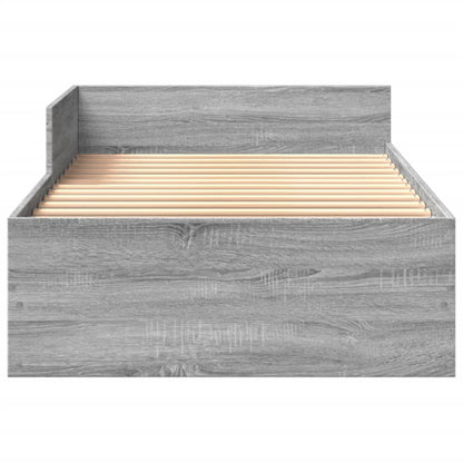Giroletto Grigio Sonoma 90x190 cm in Legno Multistrato - homemem39