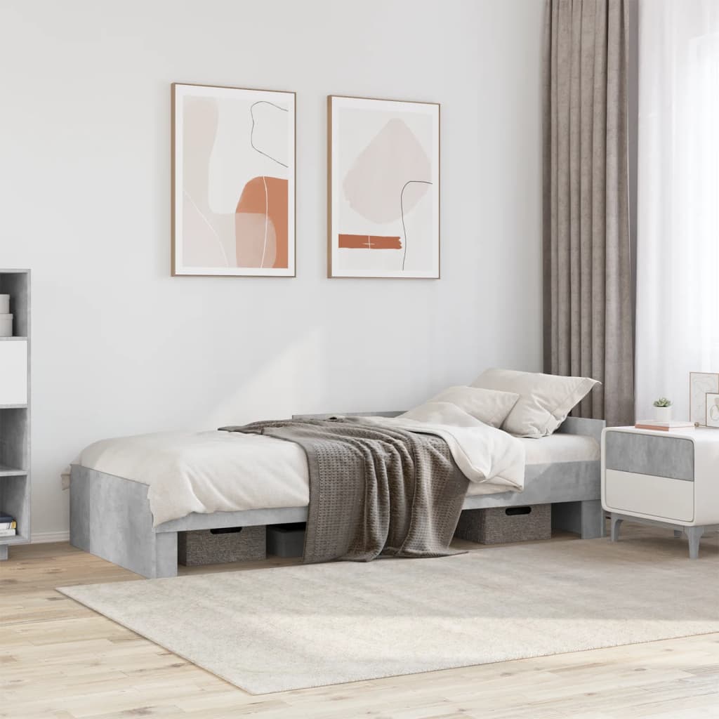 Giroletto Grigio Cemento 75x190 cm in Legno Multistrato | homemem39