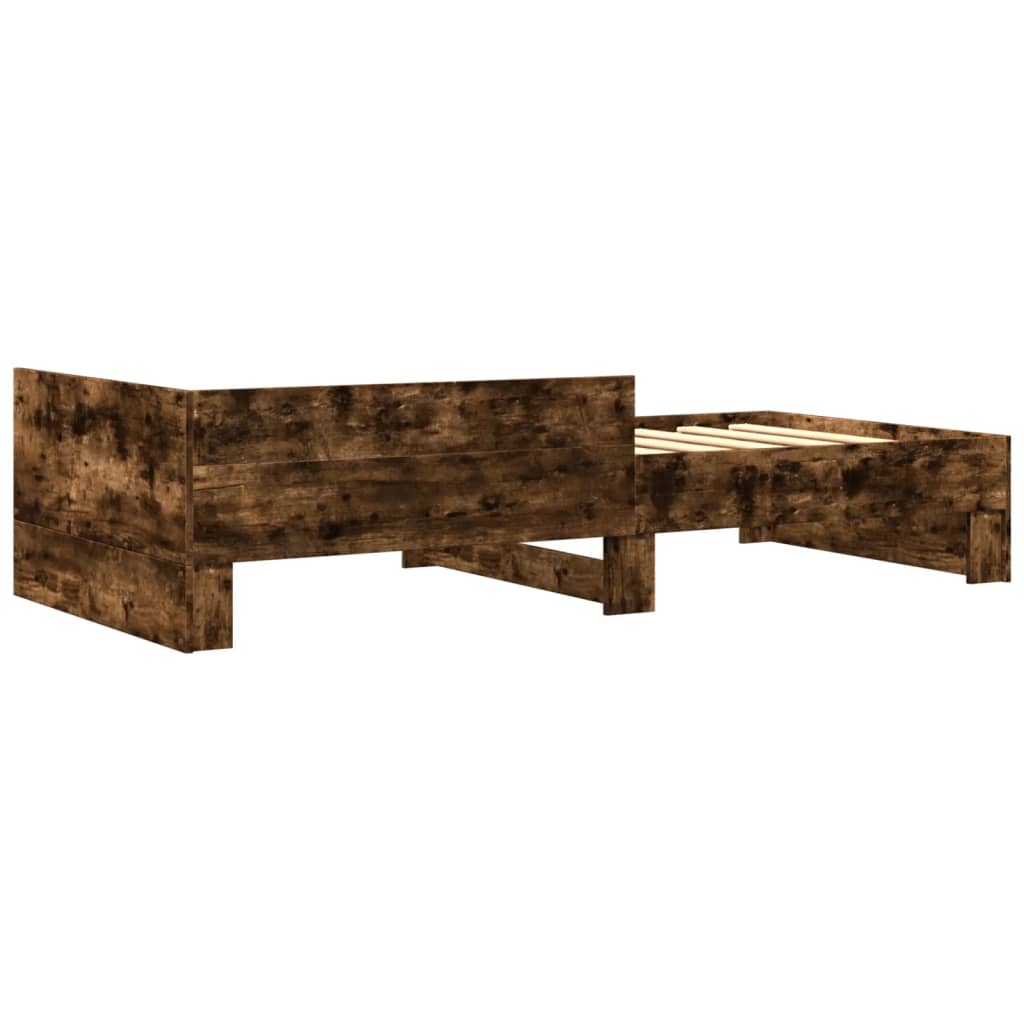 Giroletto senza Materasso Rovere Fumo 75x190 cm in Truciolato | homemem39