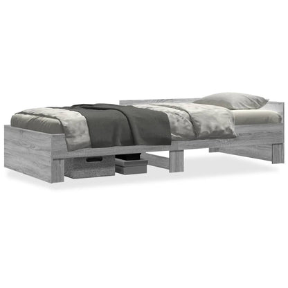 Giroletto Grigio Sonoma 75x190 cm in Legno Multistrato | homemem39