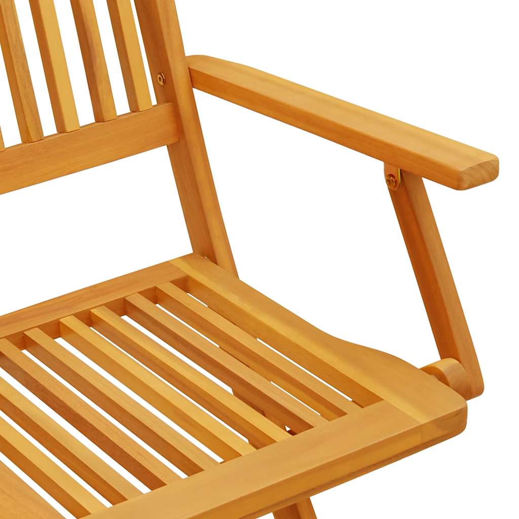 Set Bistrò Pieghevole 3pz in Legno Massello di Acacia | homemem39