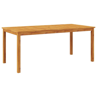 Set da Pranzo da Giardino 7 pz 180x90x75 cm