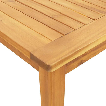 Set da Pranzo da Giardino 7 pz 180x90x75 cm