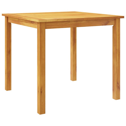 Set da Pranzo per Giardino 3 pz 85x85x74 cm in Legno Massello di Acacia | homemem39