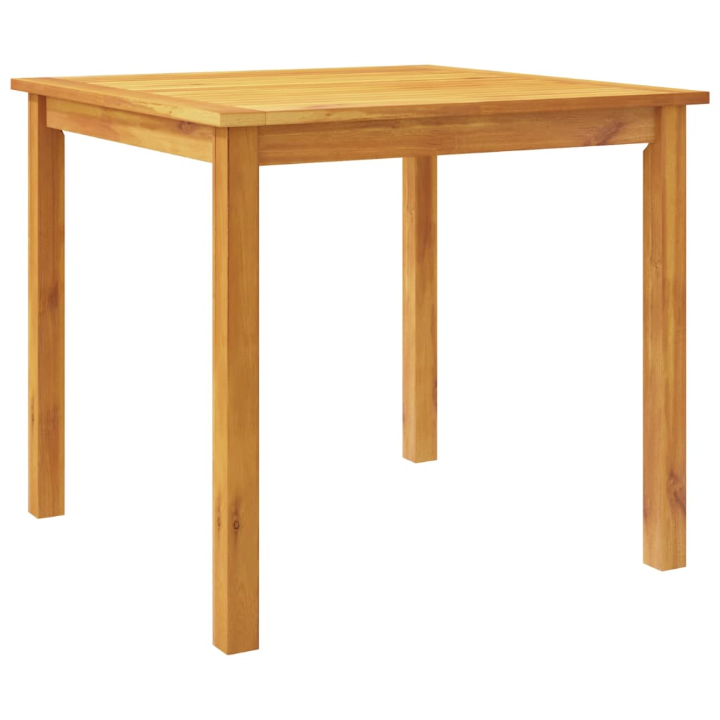 Set da Pranzo per Giardino 5 pz 85x85x74 cm in Legno Massello di Acacia | homemem39