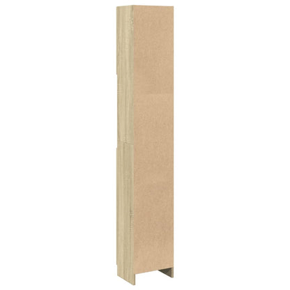 Mobile da Bagno Rovere Sonoma 32x25,5x190 cm Legno Ingegnerizzato | homemem39