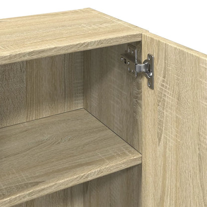 Mobile da Bagno Rovere Sonoma 32x25,5x190 cm Legno Ingegnerizzato | homemem39