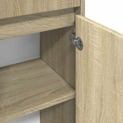 Mobile da Bagno Rovere Sonoma 30x30x95 cm in Legno Multistrato | homemem39