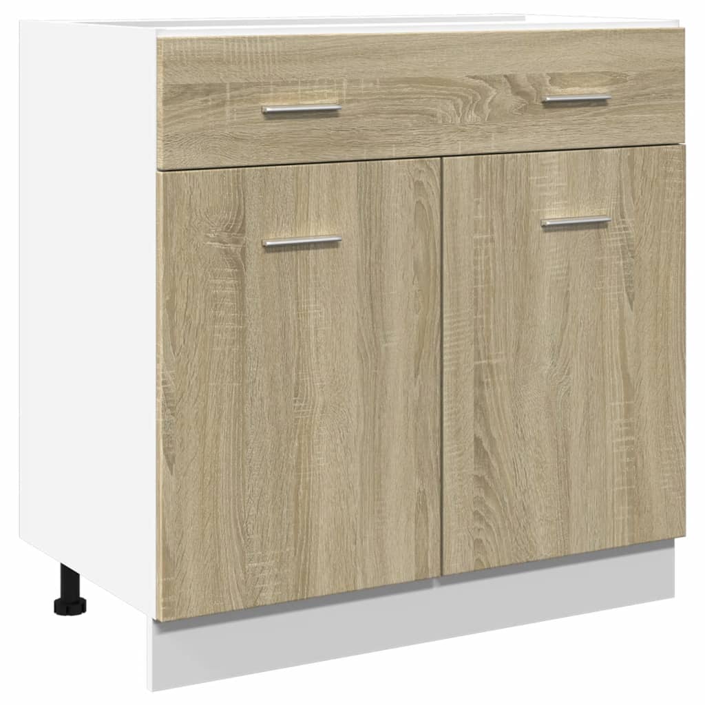 Mobile Inferiore Cassetto “Lyon” Rovere Sonoma 80x46x81,5 | homemem39