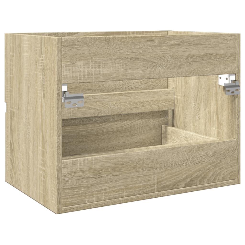 Mobile Lavabo Rovere Sonoma 60x38,5x45 cm in Legno Multistrato | homemem39