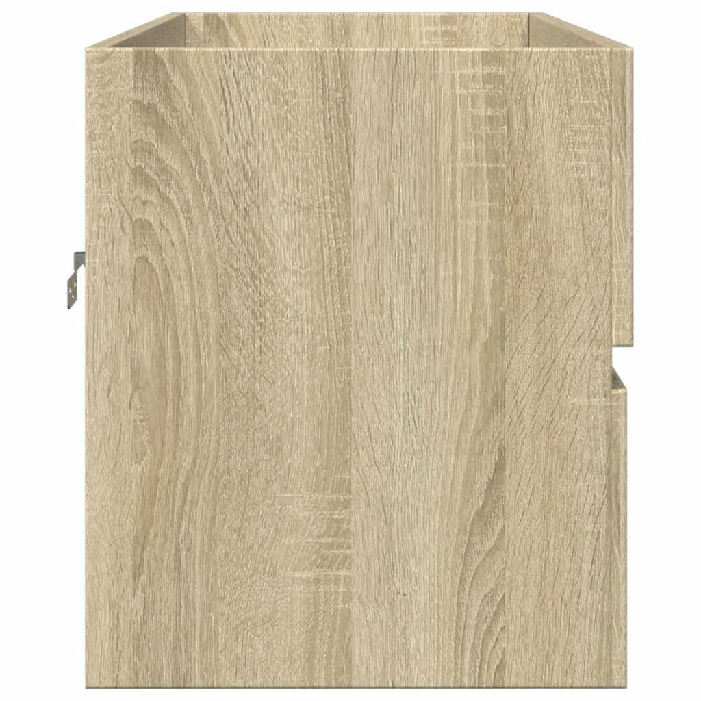 Mobile Lavabo Rovere Sonoma 90x38,5x45 cm in Legno Multistrato | homemem39