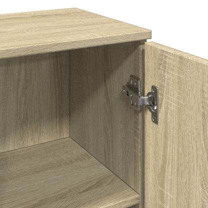 Armadietto da Bagno Rovere Sonoma 30x30x190cm Legno Multistrato | homemem39