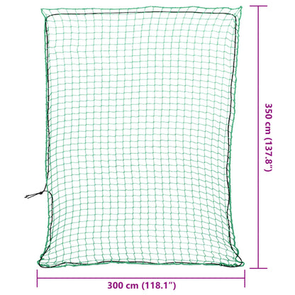 Rete per Rimorchio con Corda Elastica Verde 3,5x3 m in PP - homemem39