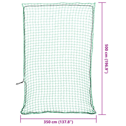 Rete per Rimorchio con Corda Elastica Verde 5x3,5 m in PP - homemem39