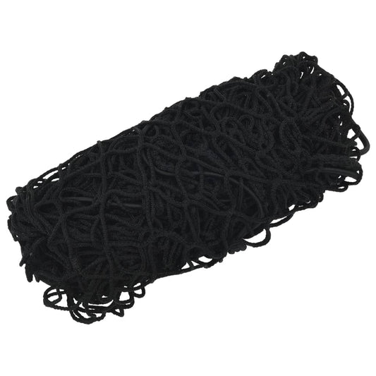 Rete per Rimorchio con Corda Elastica Nero 2,1x1,25 m in PP - homemem39