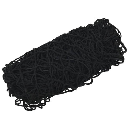 Rete per Rimorchio con Corda Elastica Nero 6x3 m in PP - homemem39