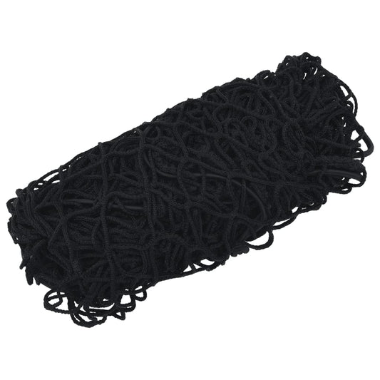 Rete per Rimorchio con Corda Elastica Nero 8x3,5 m in PP