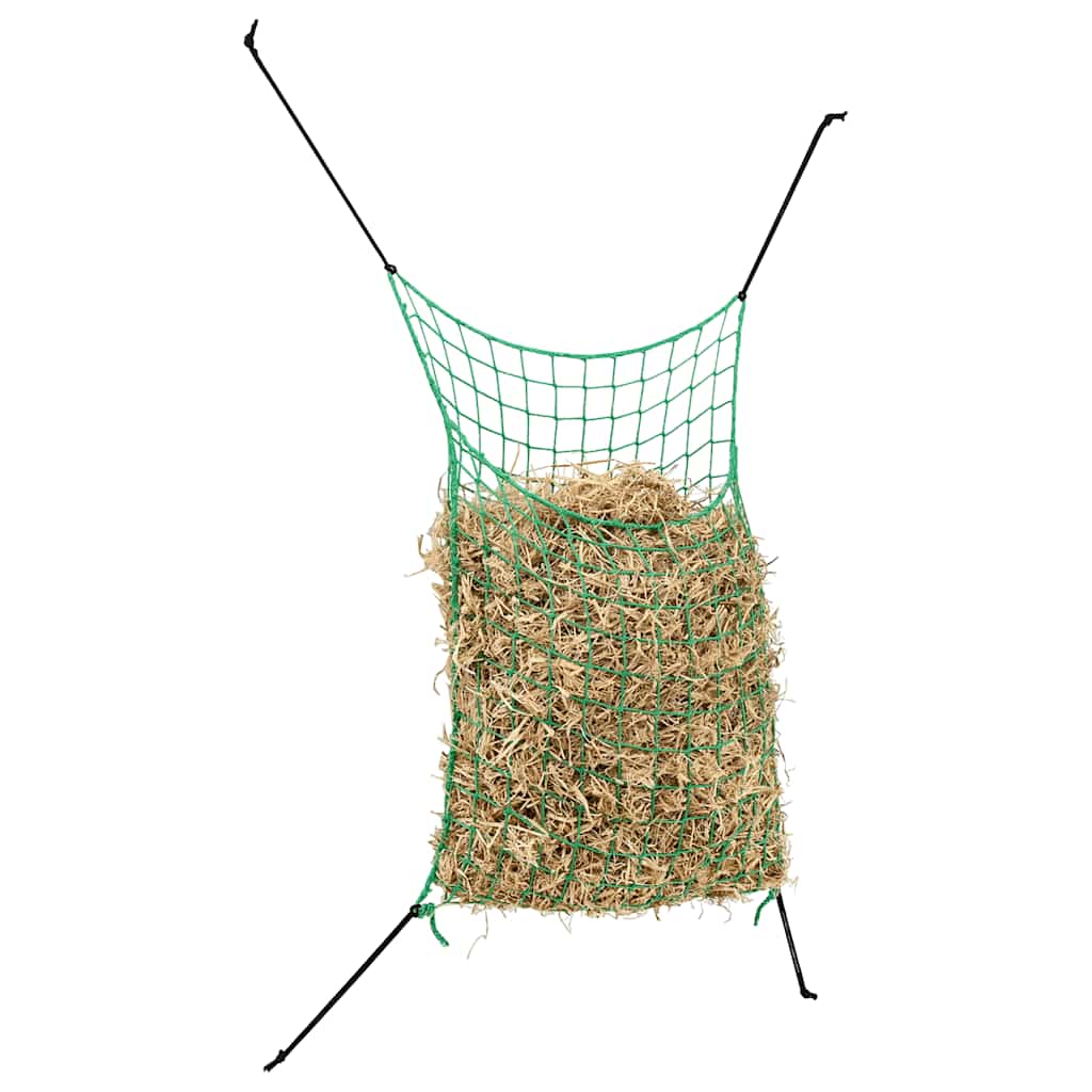 Reti da Fieno 2pz Rettangolari Verdi 200x120 cm in PP | homemem39